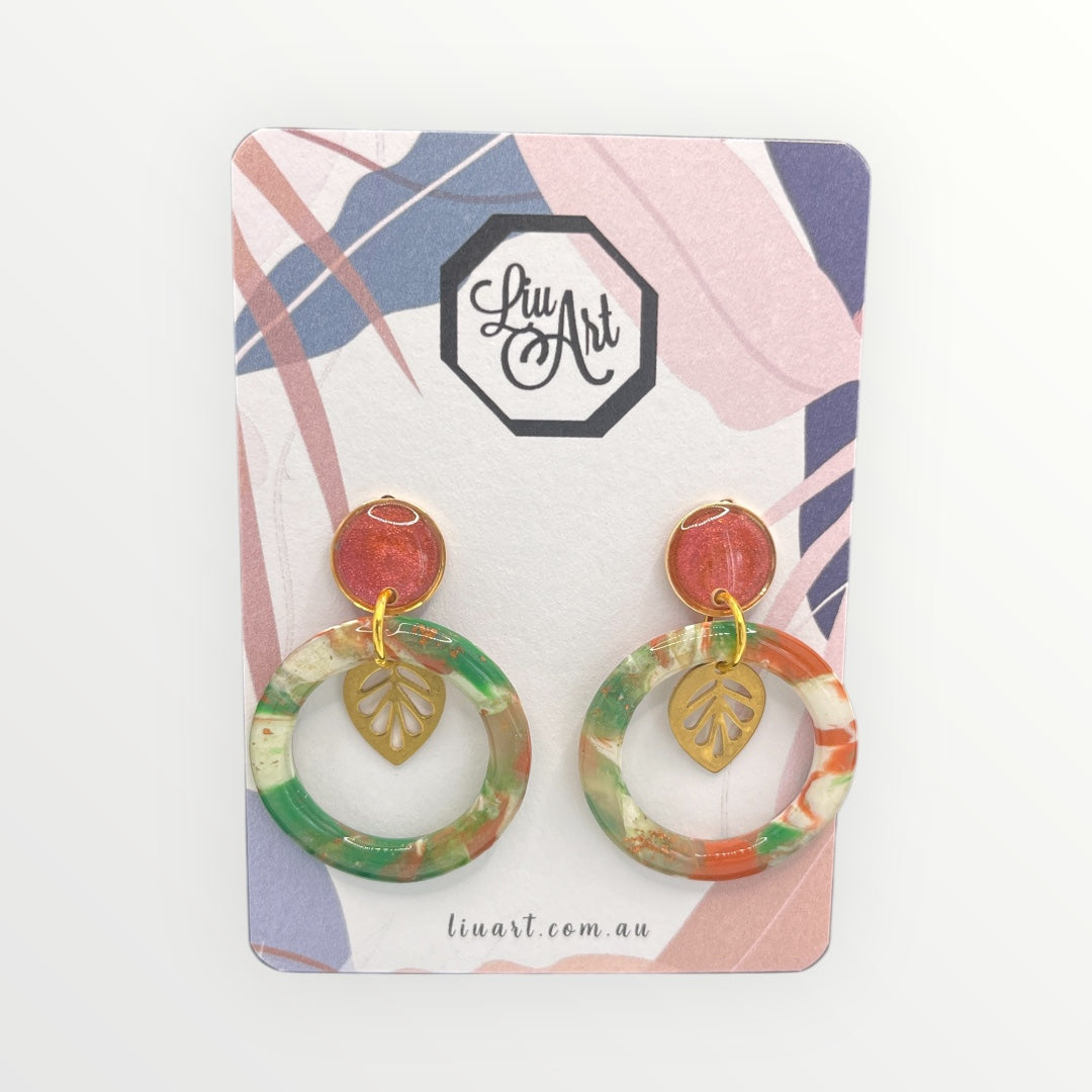 dangle-polymer-clay-earrings-earthy-leaf-front-view