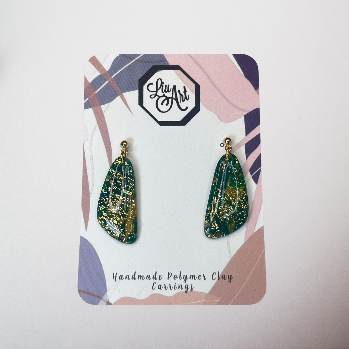 Polymer Clay Emerald Glow