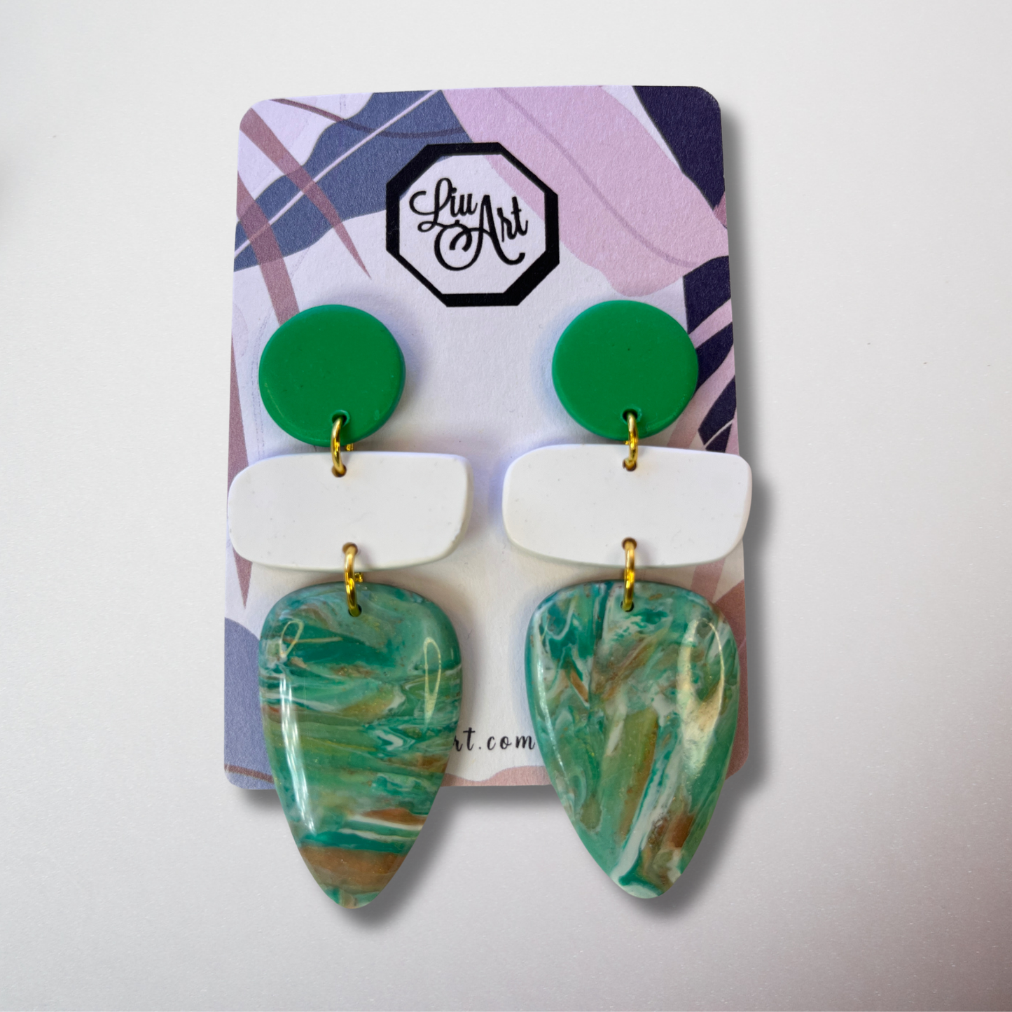 Polymer Clay Tropical Breeze Earrings