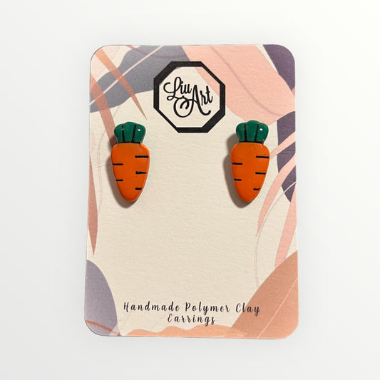 polymer-clay-earrings-easter-carrot-front-view