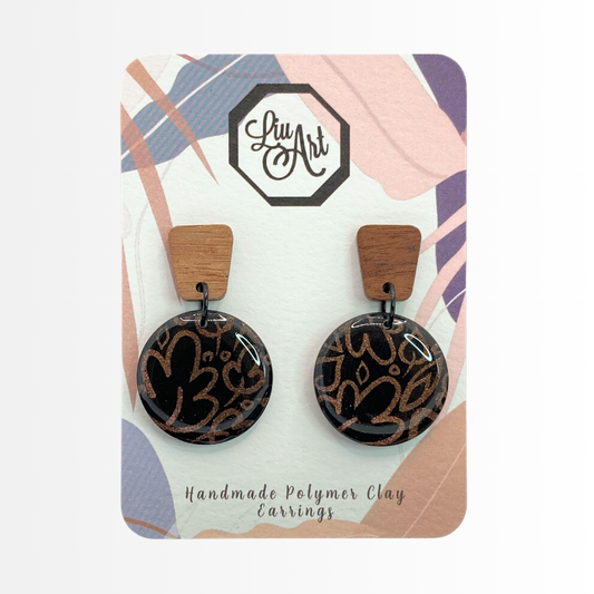 polymer-clay-earrings-midnight-bloom-front-view