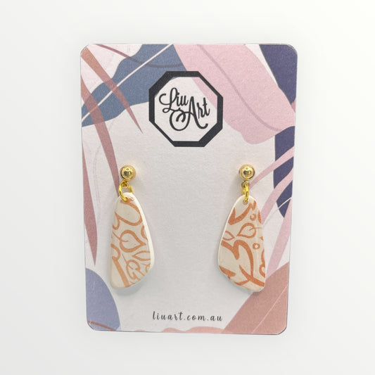 dangle-polymer-clay-earrings-elegant-abstract-front-view
