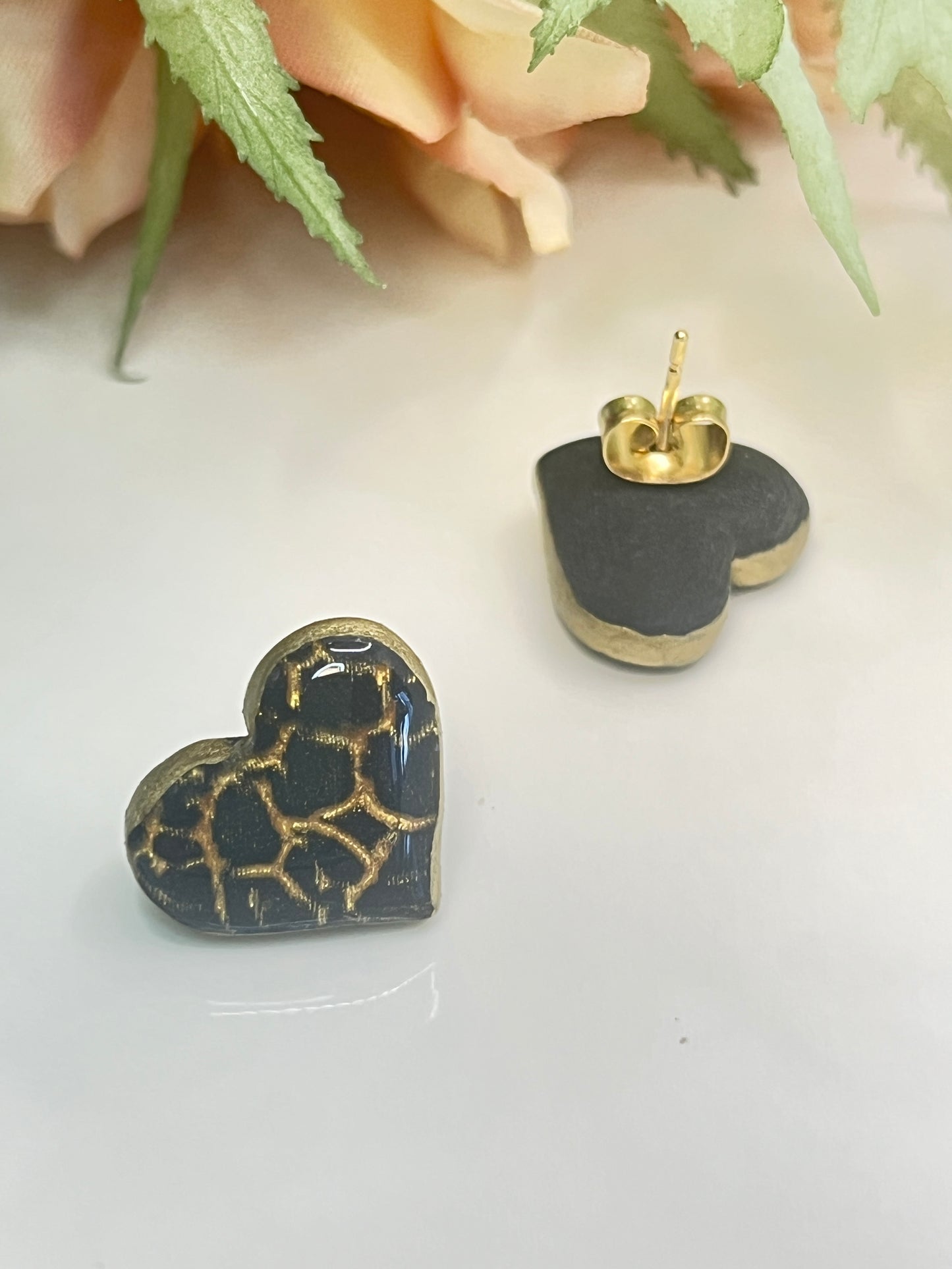Polymer Clay Gold Crackle