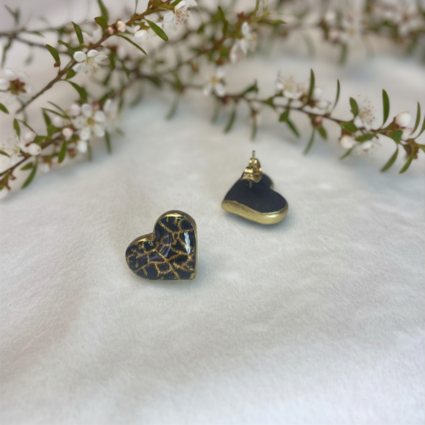 Polymer Clay Gold Crackle