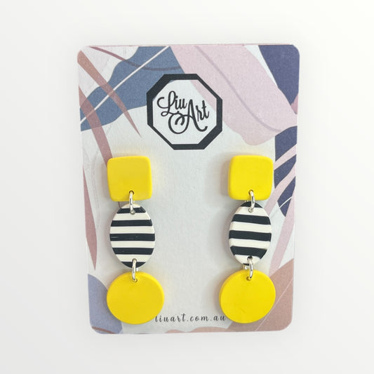Polymer Clay Sunny Stripes