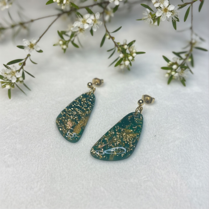 Polymer Clay Emerald Glow