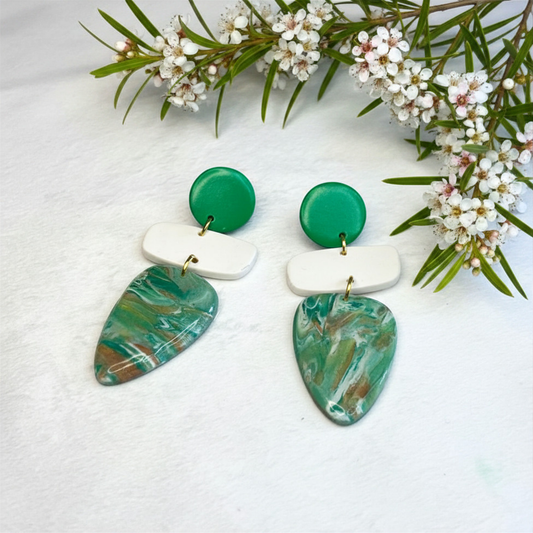 Polymer Clay Tropical Breeze Earrings