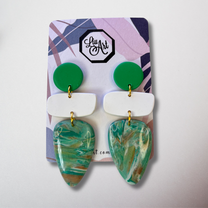 Polymer Clay Tropical Breeze Earrings