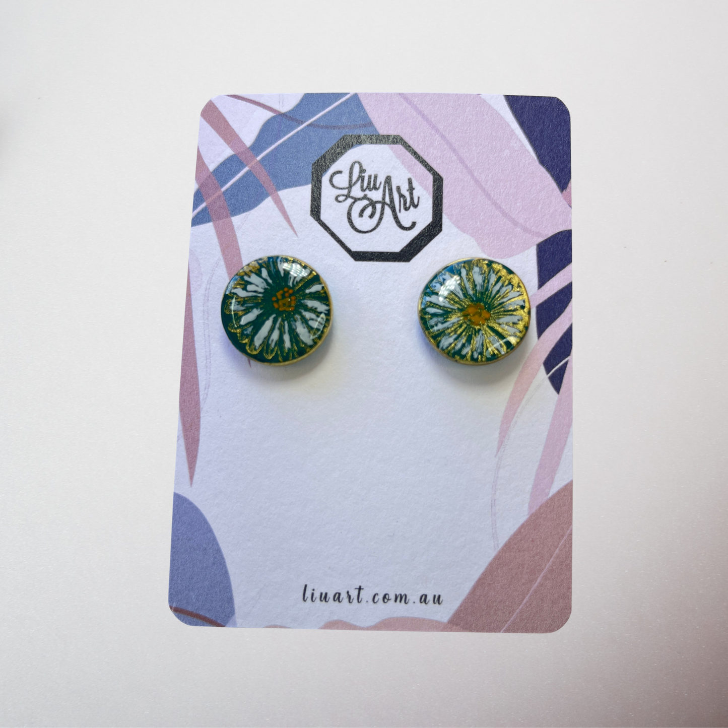 Polymer Clay Meadow Bloom Earrings