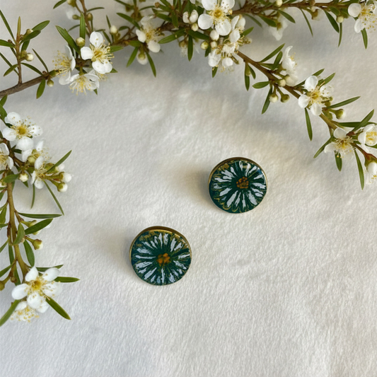 Polymer Clay Meadow Bloom Earrings