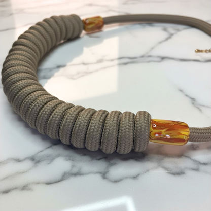 Desert Coil Statement Necklace