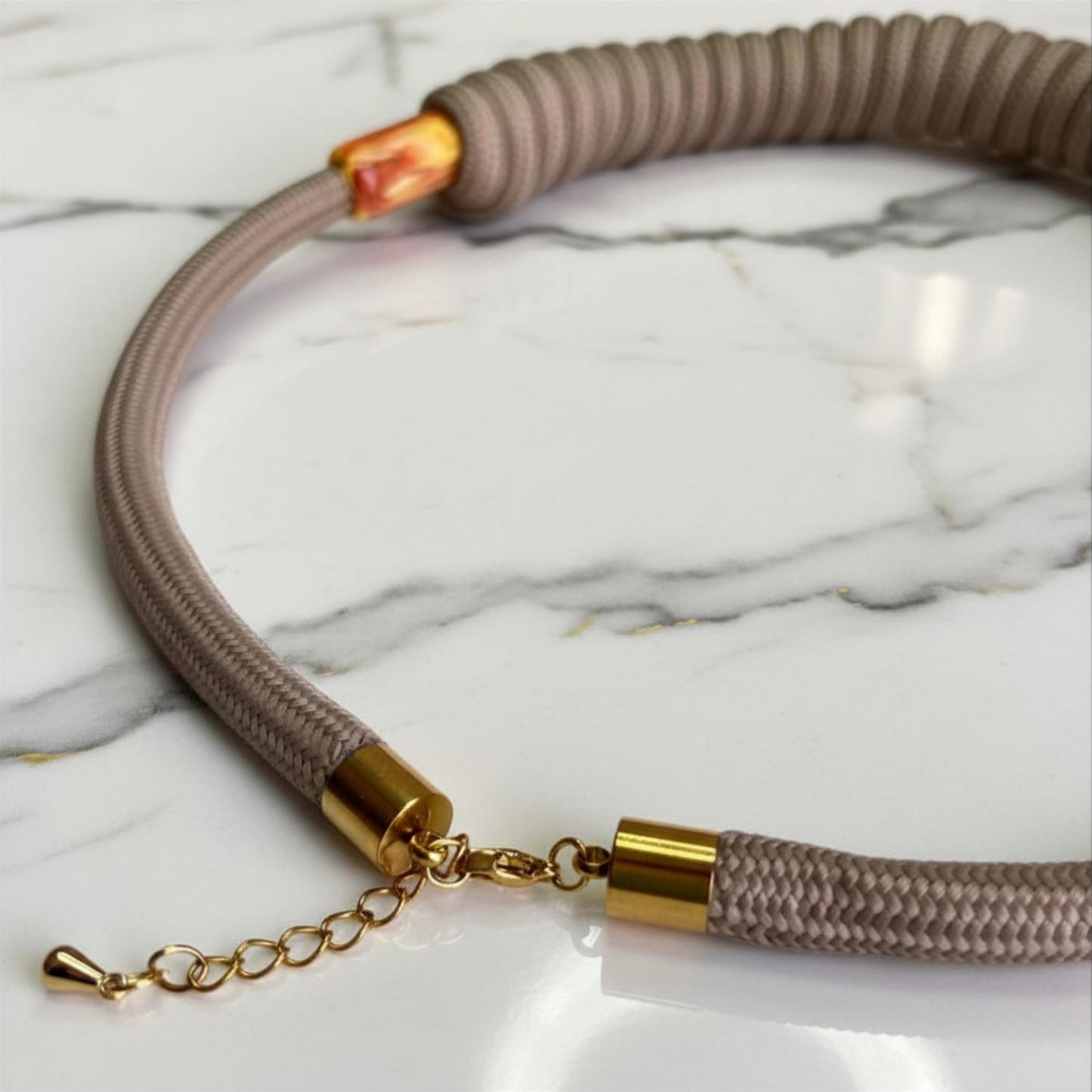 Desert Coil Statement Necklace