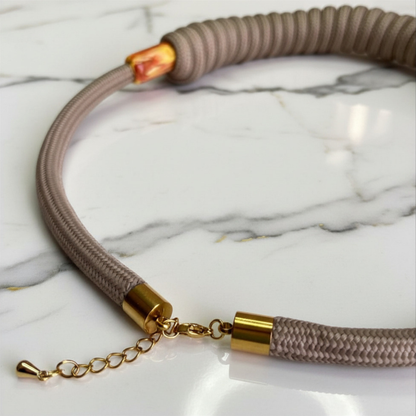 Desert Coil Statement Necklace
