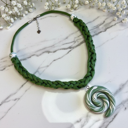 Forest Swirl Pendant Necklace
