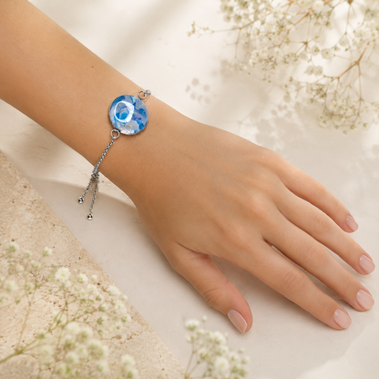 Ocean Breeze Slider Bracelet