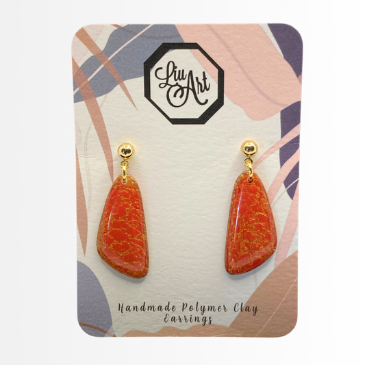 polymer-clay-earrings-red-front-view