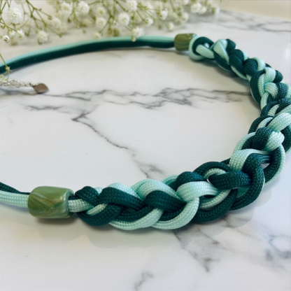 Emerald Weave Necklace