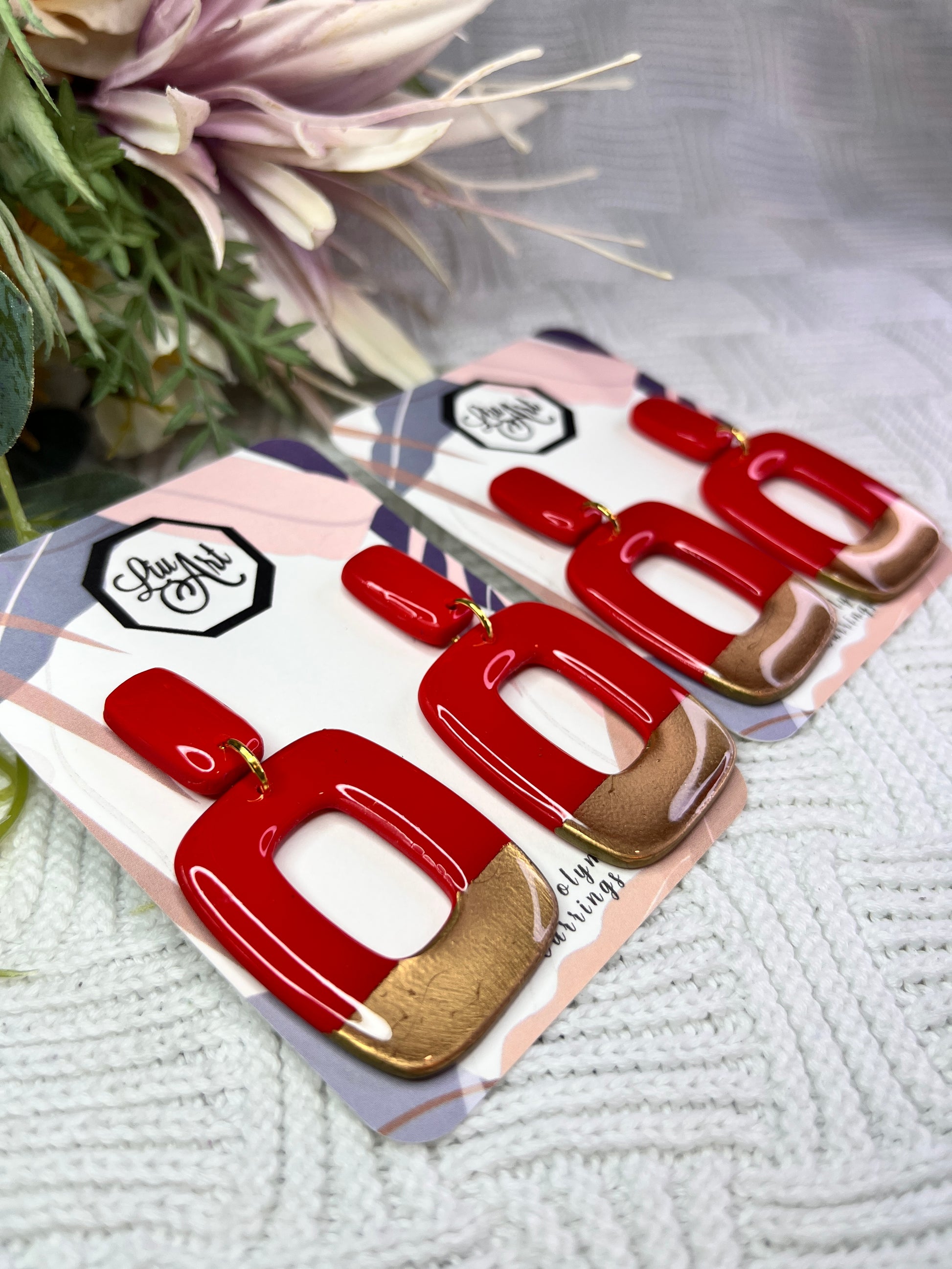 polymer-clay-earrings-red-close-view