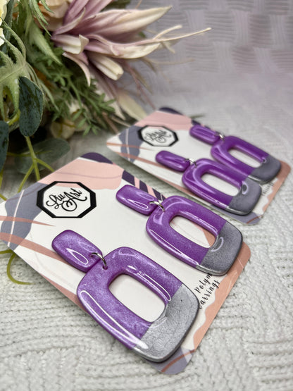 polymer-clay-earrings-purple-close-view