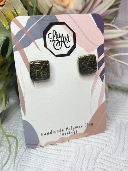 square-stud-polymer-clay-earrings-black-perspective-view