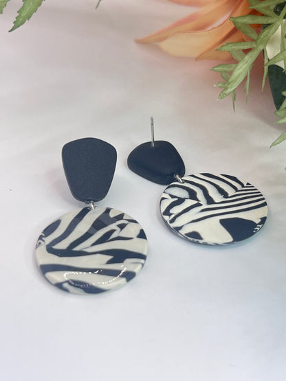 Polymer Clay Zebra Stripes